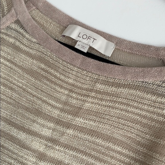 Golden taupe sweater - Loft - Picture 2 of 3